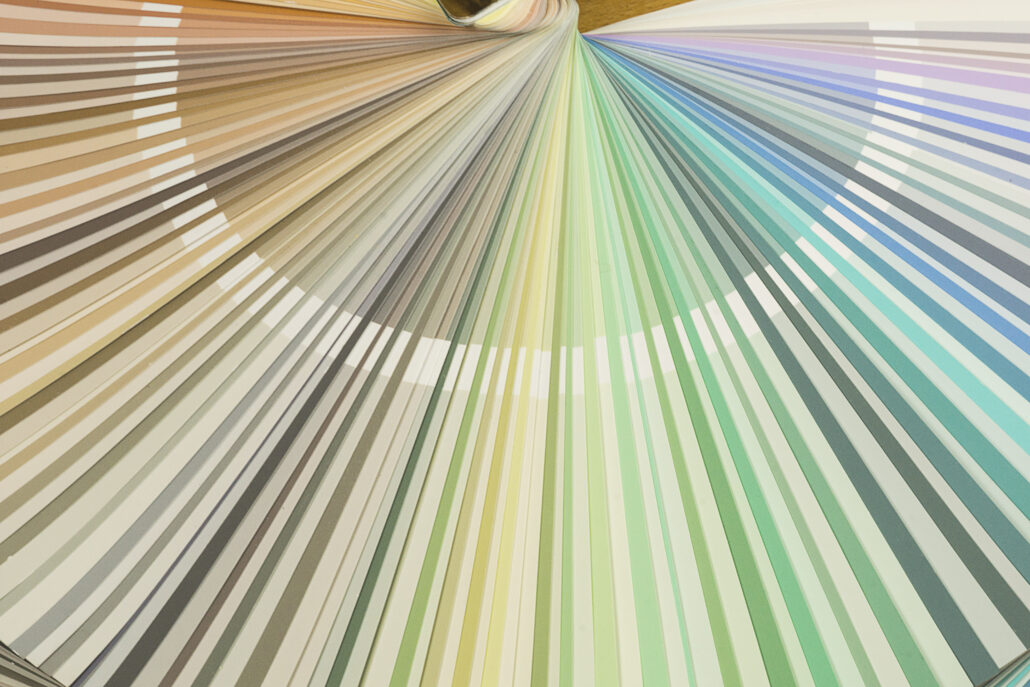 Nuancier de couleurs